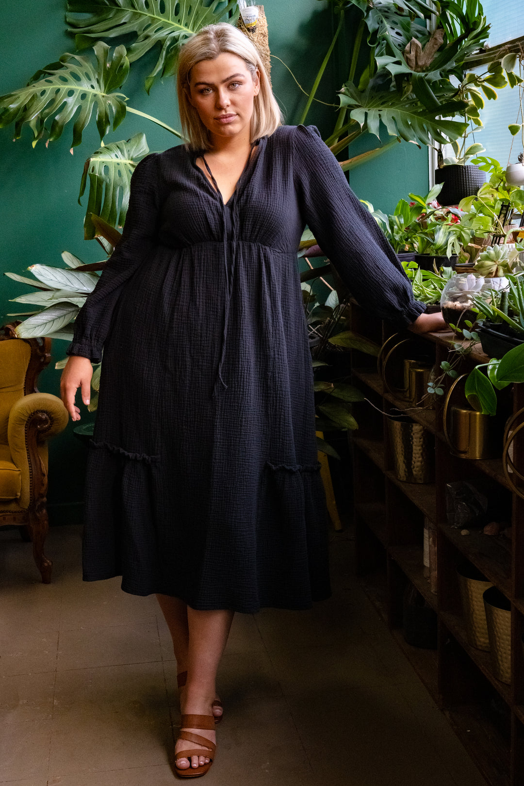 Sisters Of The Moon Maxi - Black