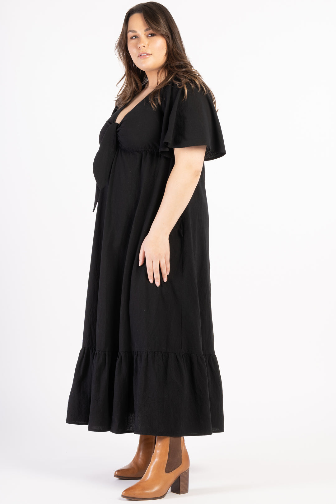 Walking On Sunshine Maxi - Black - Size L Available Only