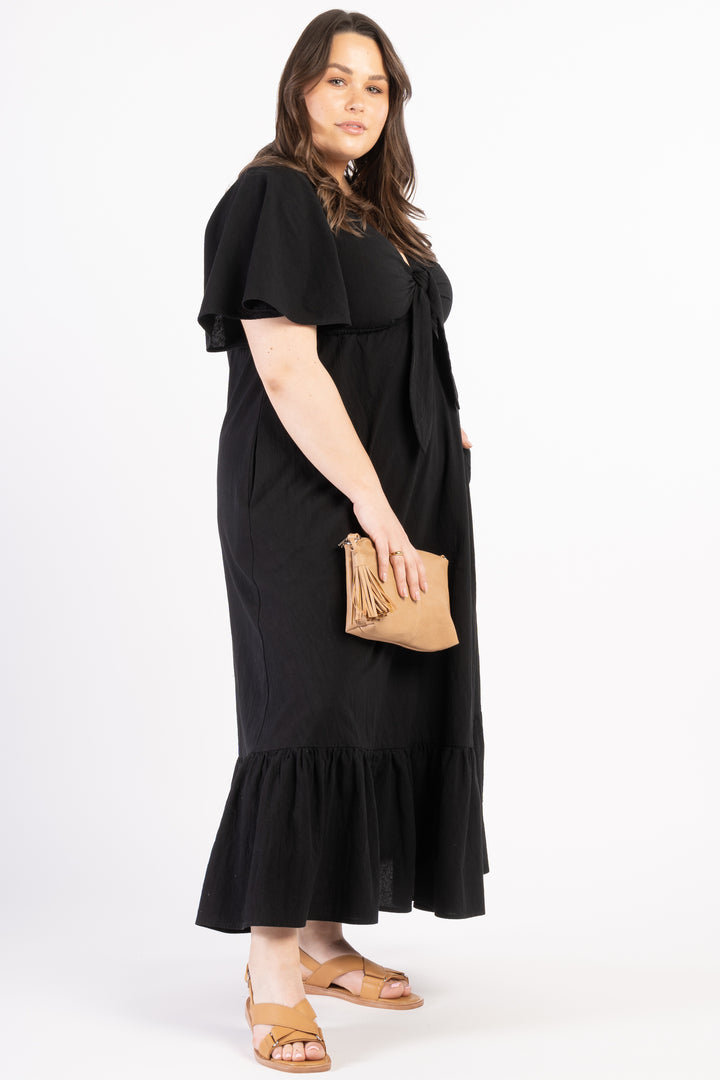 Walking On Sunshine Maxi - Black - Size L Available Only