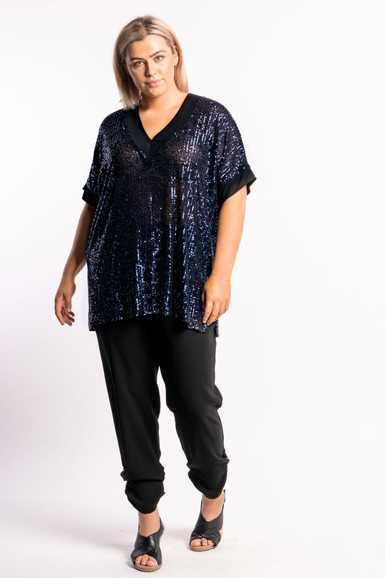 Harlow Top - Titanium main image 1
