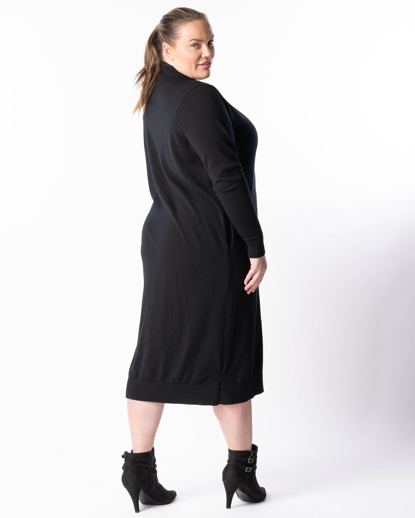 Adore You Merino Cardigan Dress