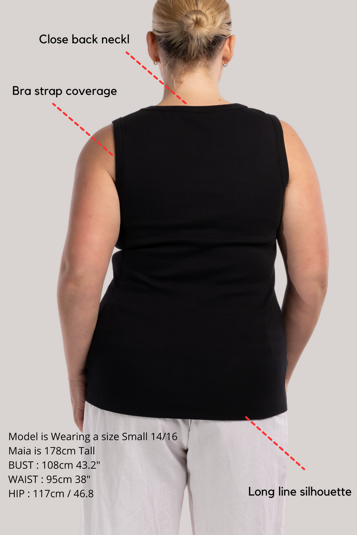 Your Special Chunky 2x1 Rib Tank - White