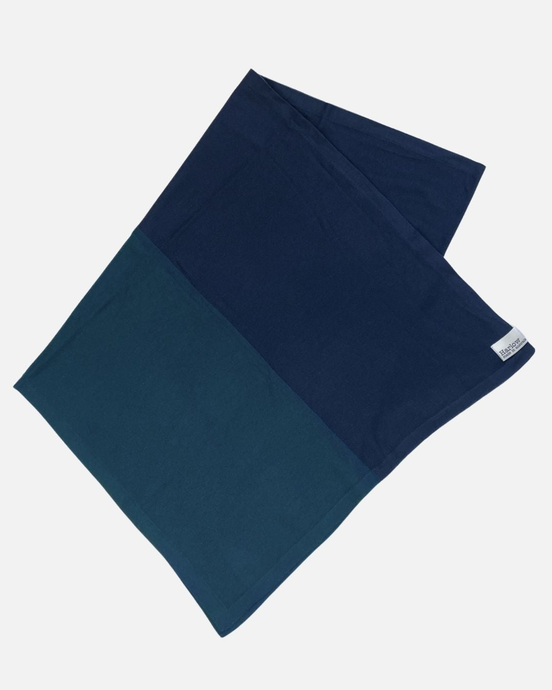 New Beginning Two Tone Australian Merino Scarf - Teal/Indigo - LAST ONES