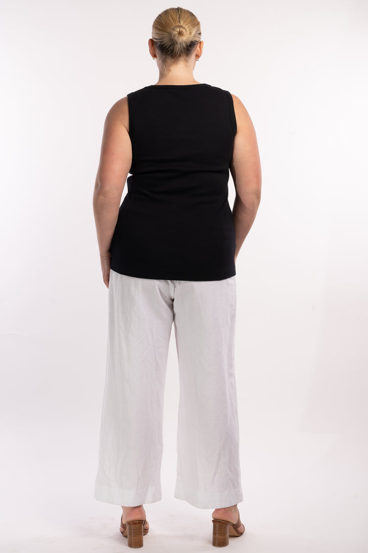Your Special Chunky 2x1 Rib Tank - Black -  STOCK AVAILABLE - SIZE XS (12/14), S (14/16)