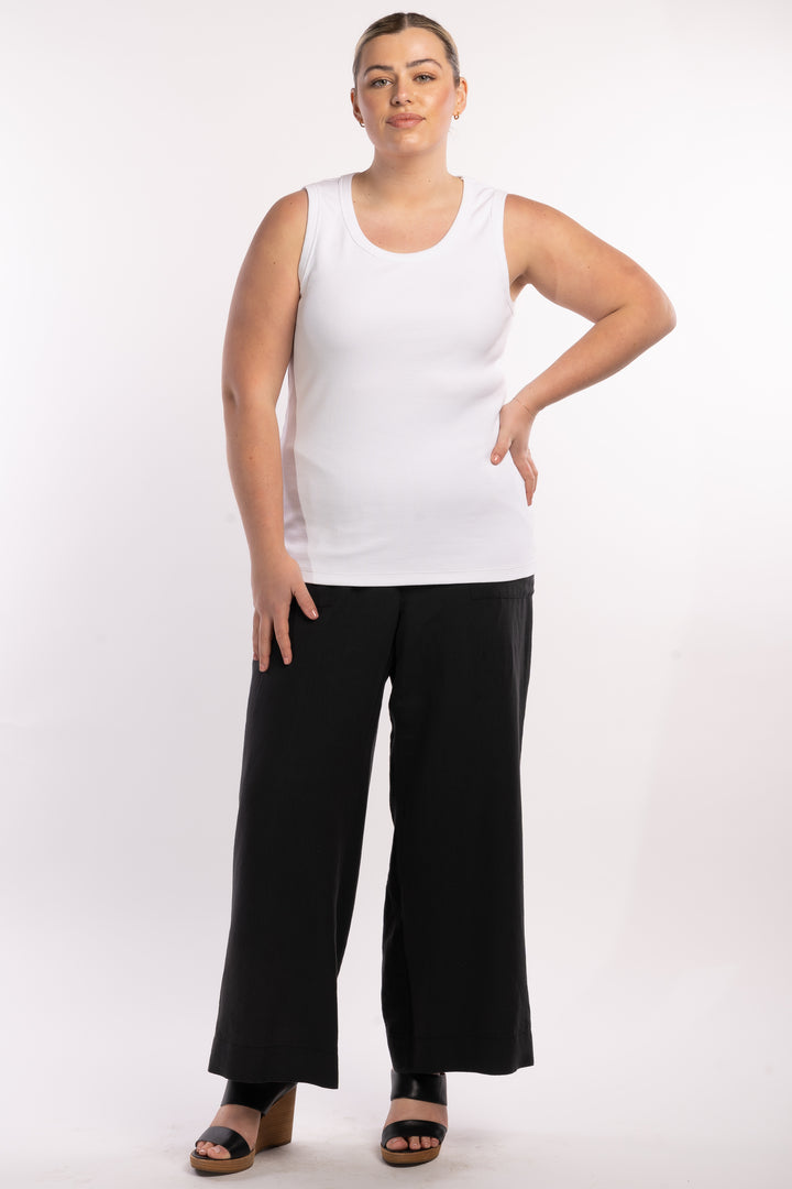 Your Special Chunky 2x1 Rib Tank - White
