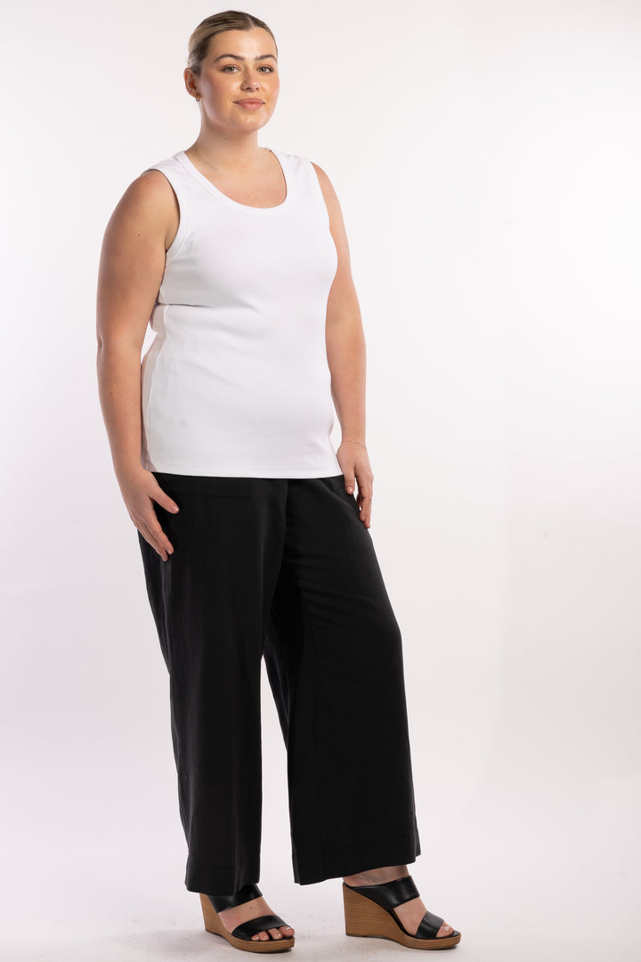Your Special Chunky 2x1 Rib Tank - White