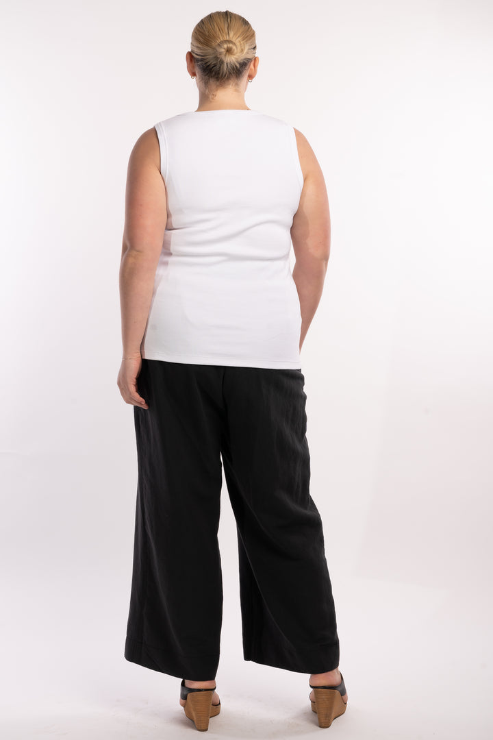 Your Special Chunky 2x1 Rib Tank - White -  STOCK AVAILABLE - SIZE S (14/16)
