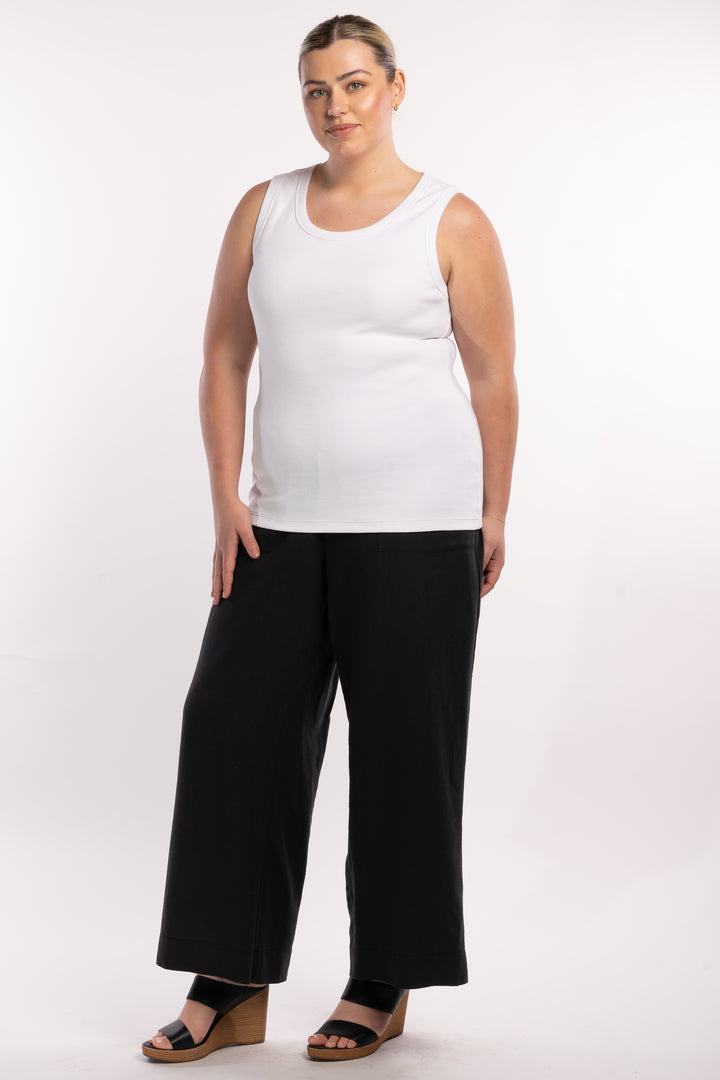 Your Special Chunky 2x1 Rib Tank - White