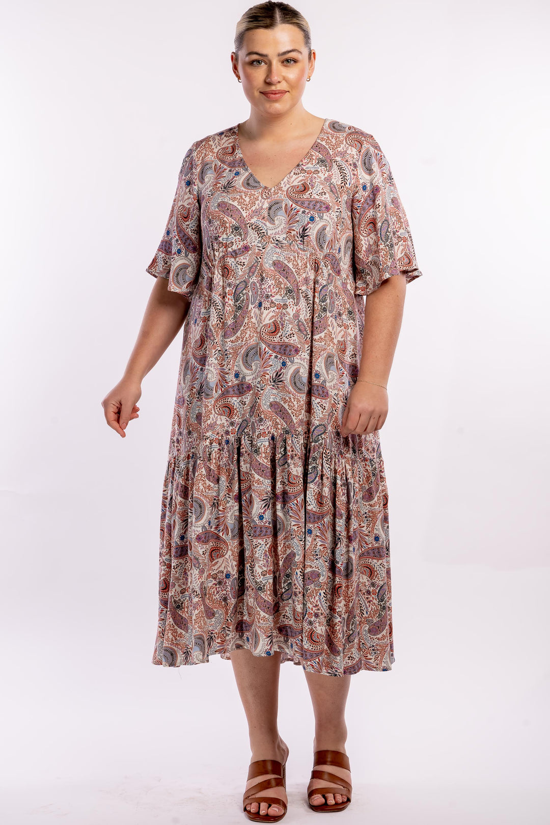 Babooshka Maxi Dress - Paisley - STOCK AVAILABLE - SIZE XS (12/14) and S (14/16)