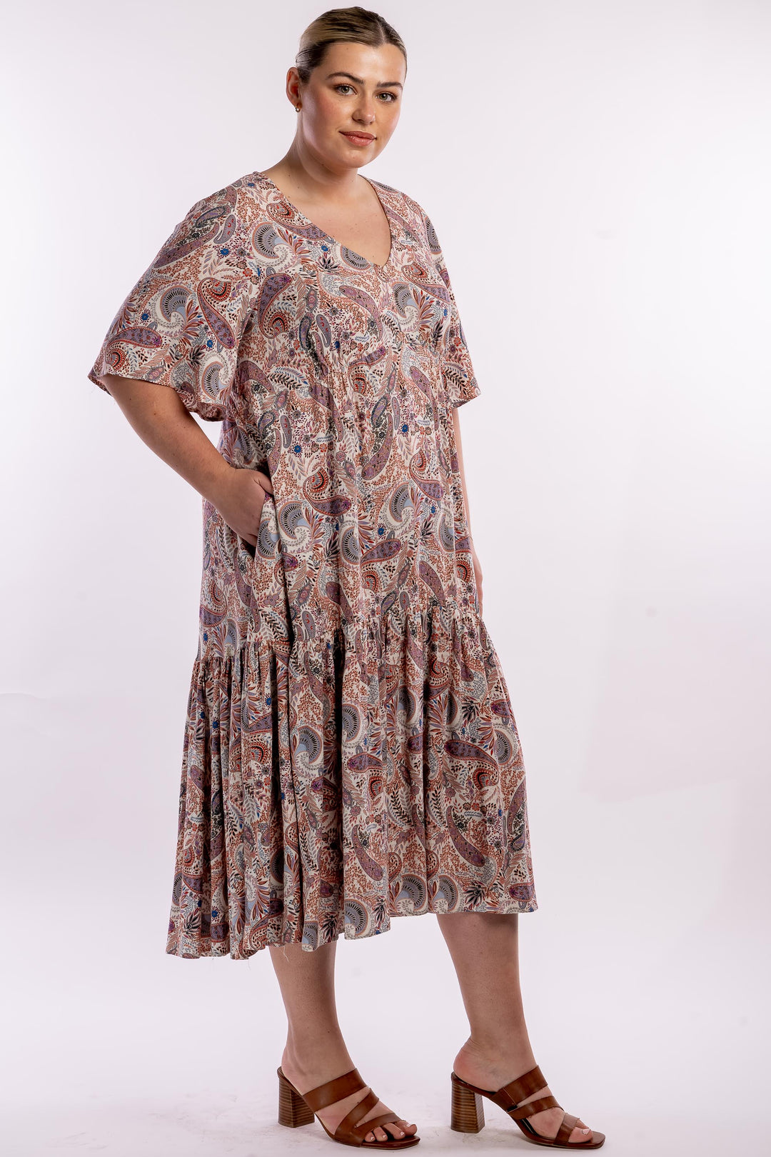 Babooshka Maxi Dress - Paisley