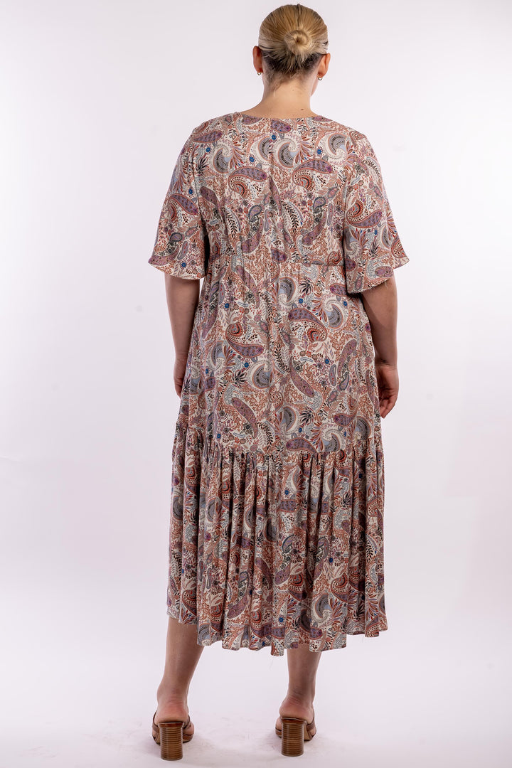 Babooshka Maxi Dress - Paisley