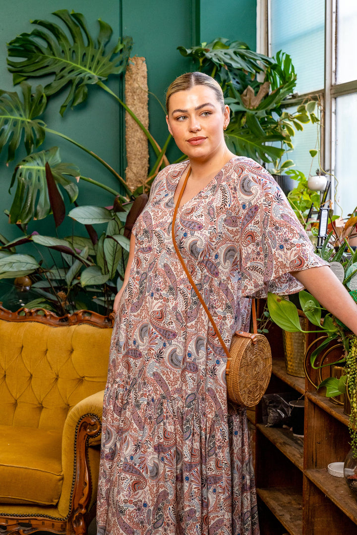 Babooshka Maxi Dress - Paisley