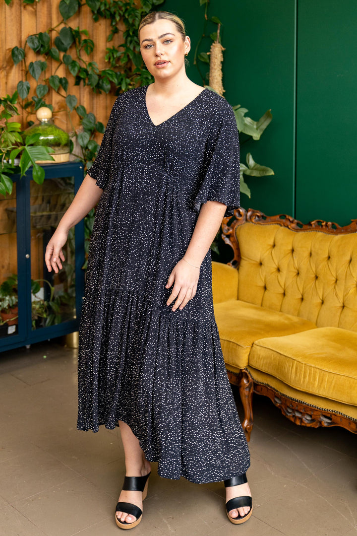 Babooshka Maxi Dress - Spot
