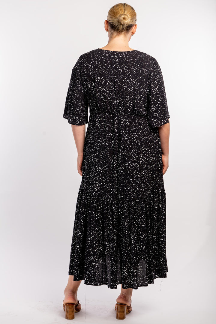 Babooshka Maxi Dress - Spot