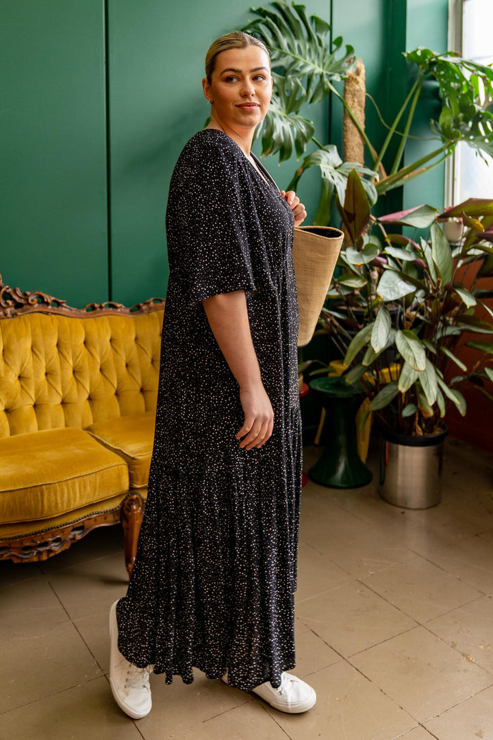 Babooshka Maxi Dress - Spot