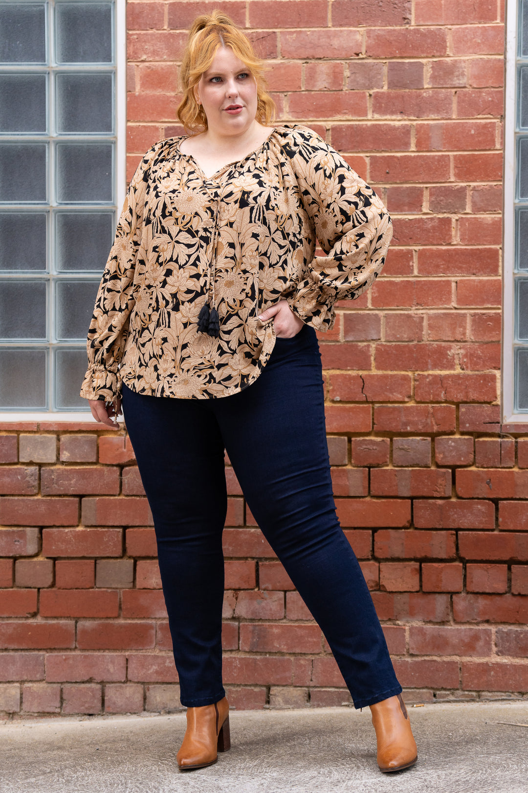 Go Your Own Way Blouse - Floral