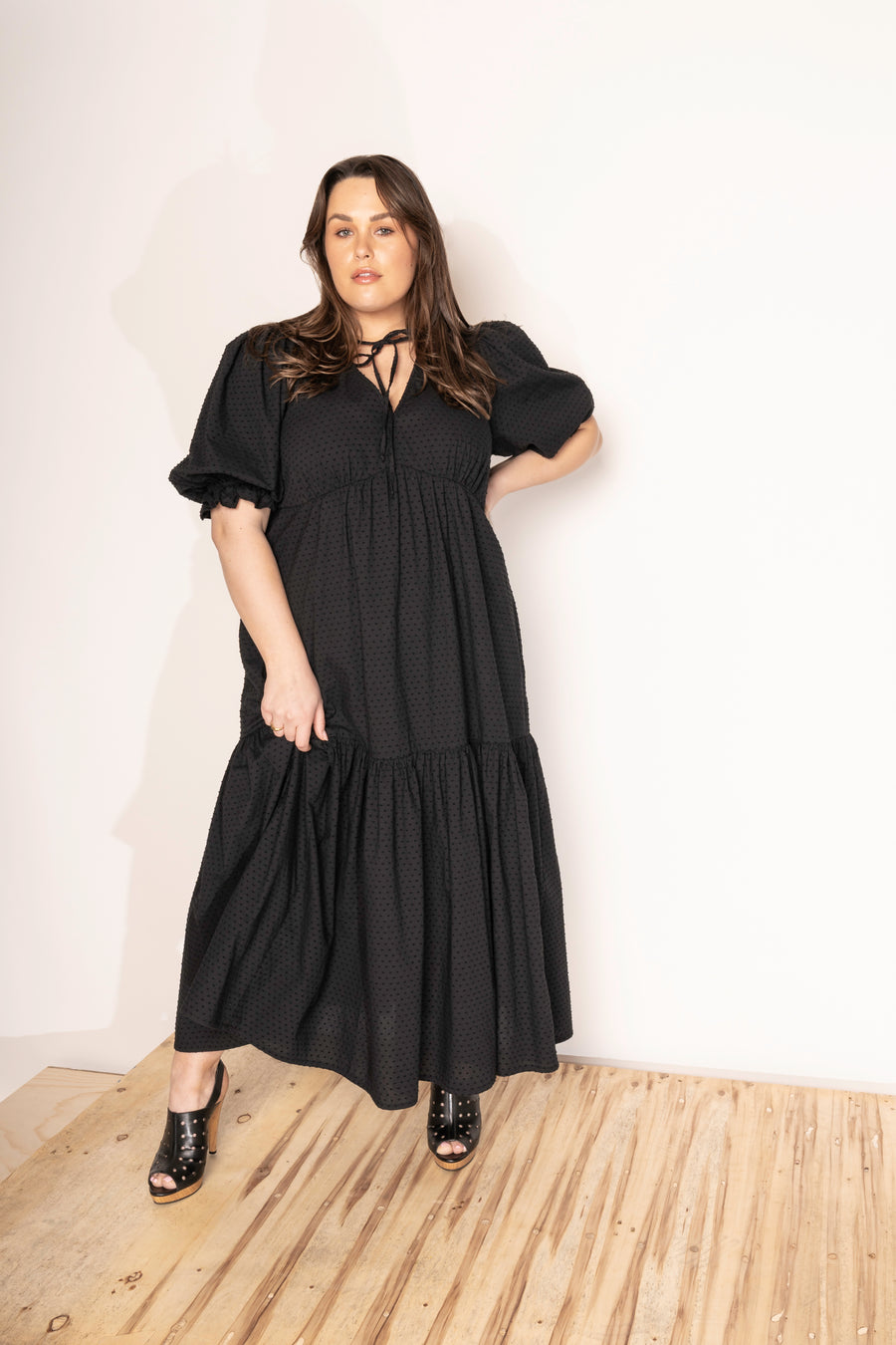 Sincerely Ours Harlow Dress in Black main image 0