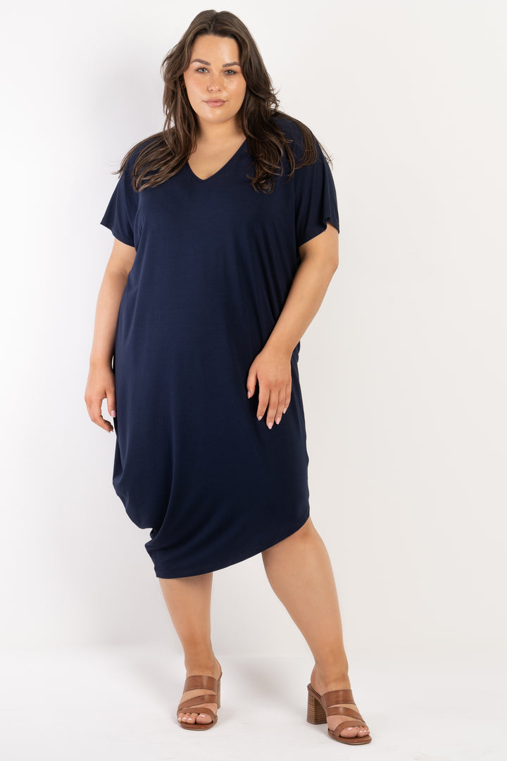 Thorn In My Side Dress - Dark Navy