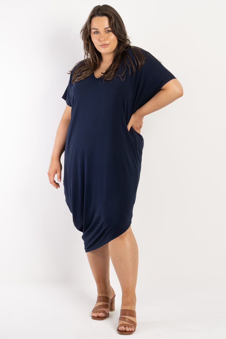 Thorn In My Side Dress - Dark Navy