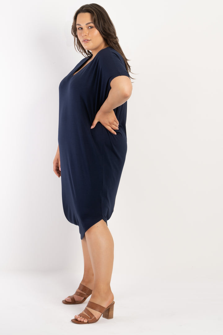 Thorn In My Side Dress - Dark Navy