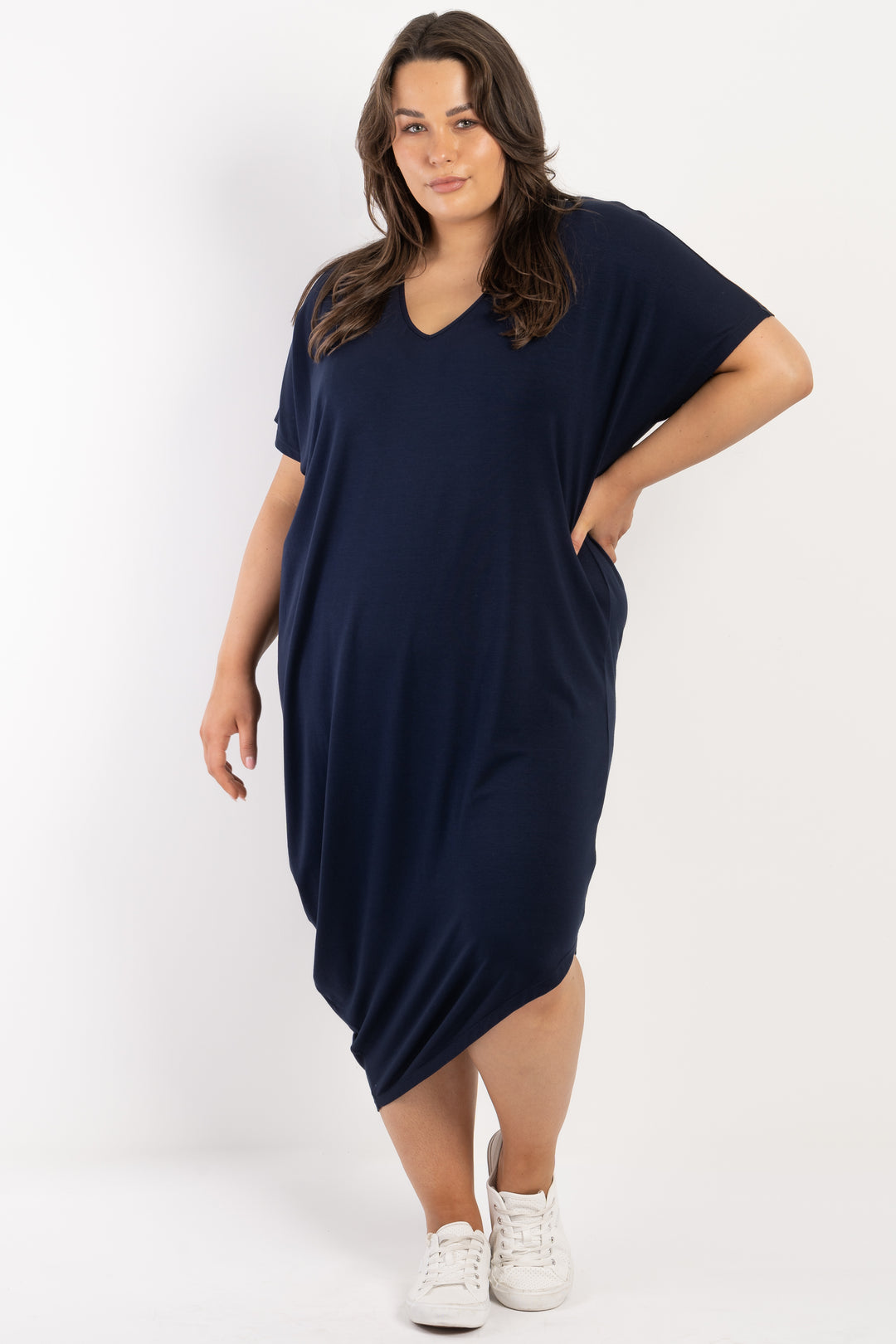 Thorn In My Side Dress - Dark Navy