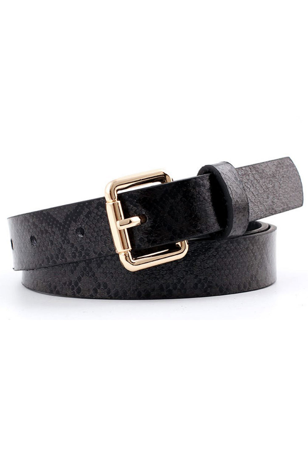 Year Of The Snake Belt - Black Snake