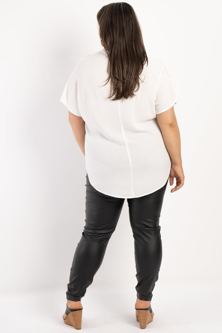 About Damn Time Top - White