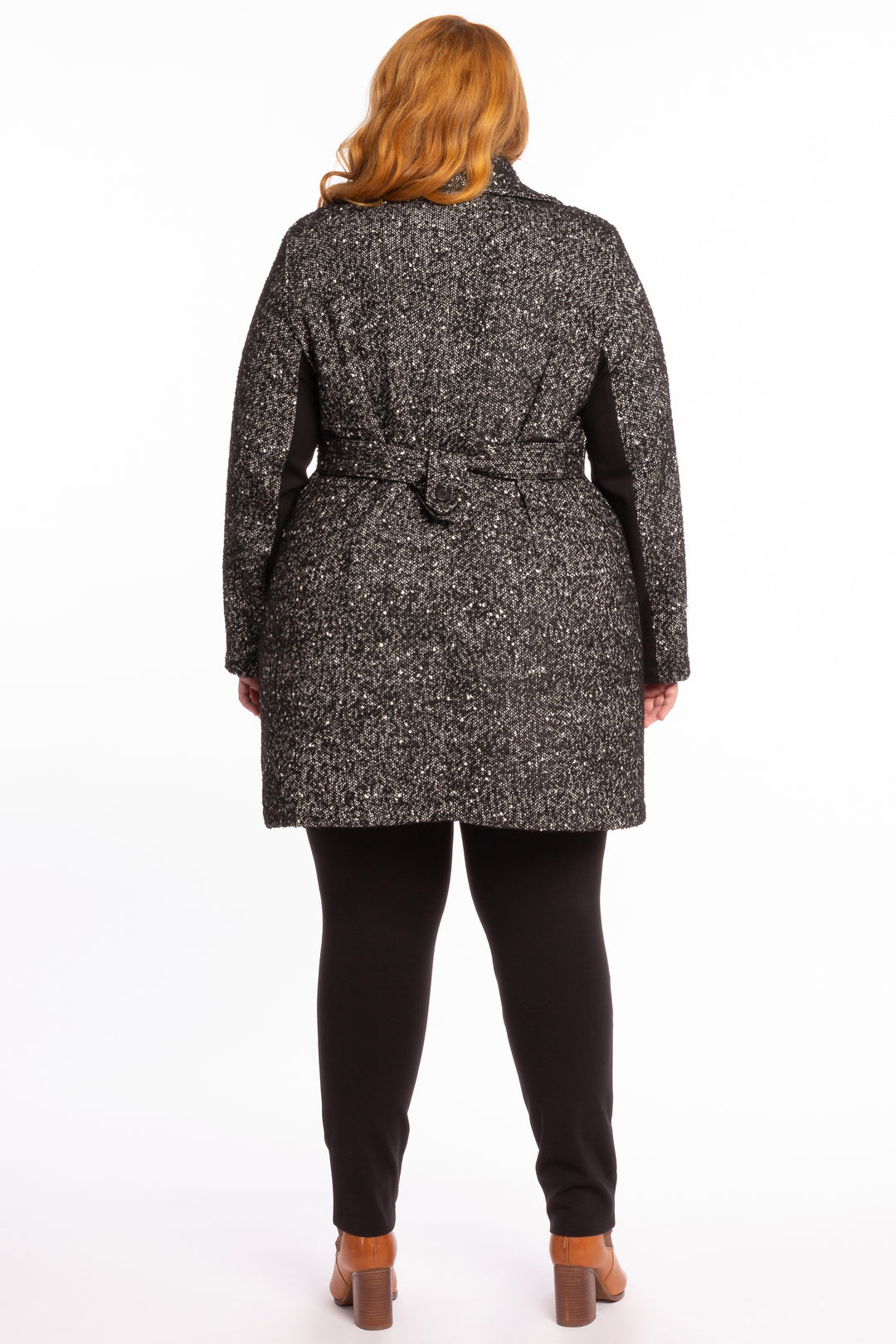Born To Be Bad Coat - Black & White