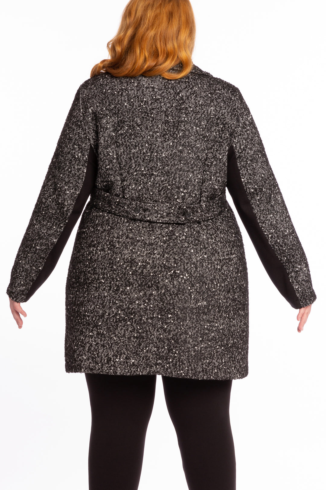 Born To Be Bad Coat - Black & White