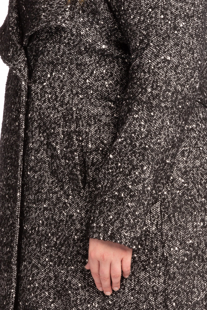 Born To Be Bad Coat - Black & White