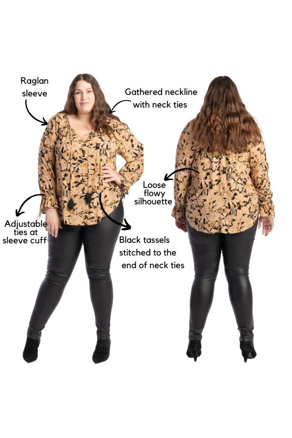 Go Your Own Way Blouse - Floral