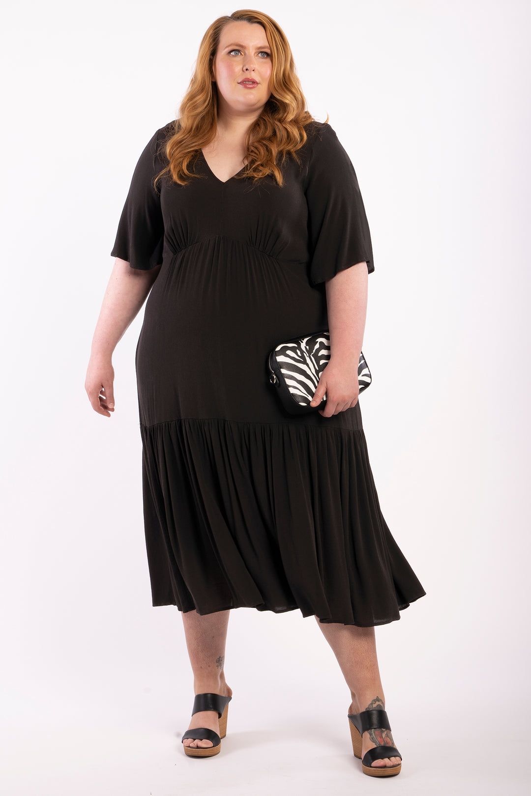 Babooshka Maxi Dress - Black