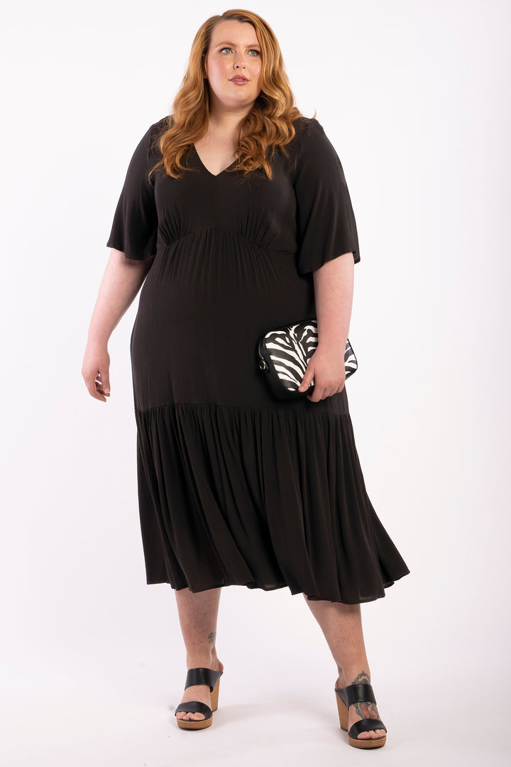 Babooshka Maxi Dress - Black