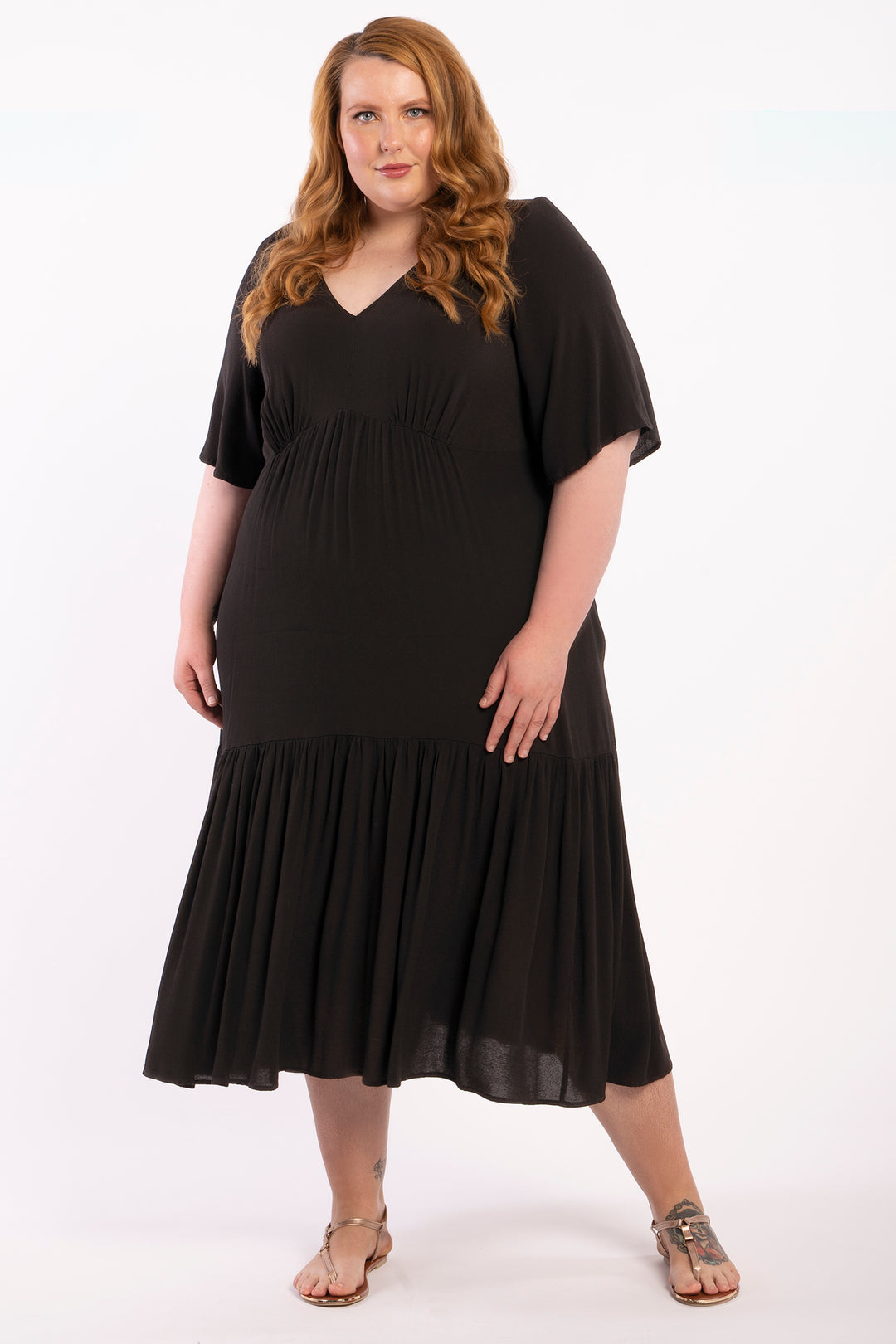Babooshka Maxi Dress - Black