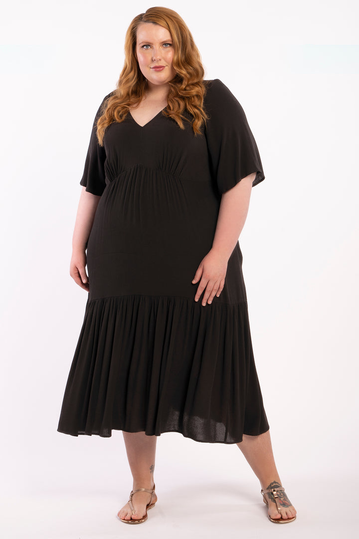 Babooshka Maxi Dress - Black