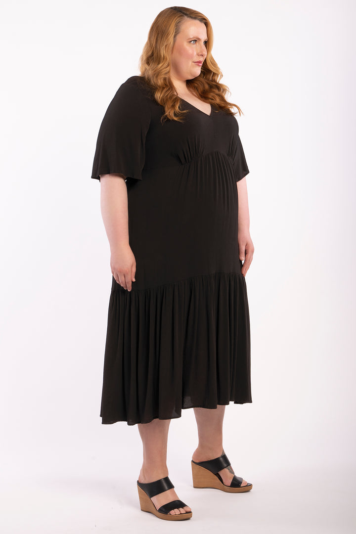 Babooshka Maxi Dress - Black