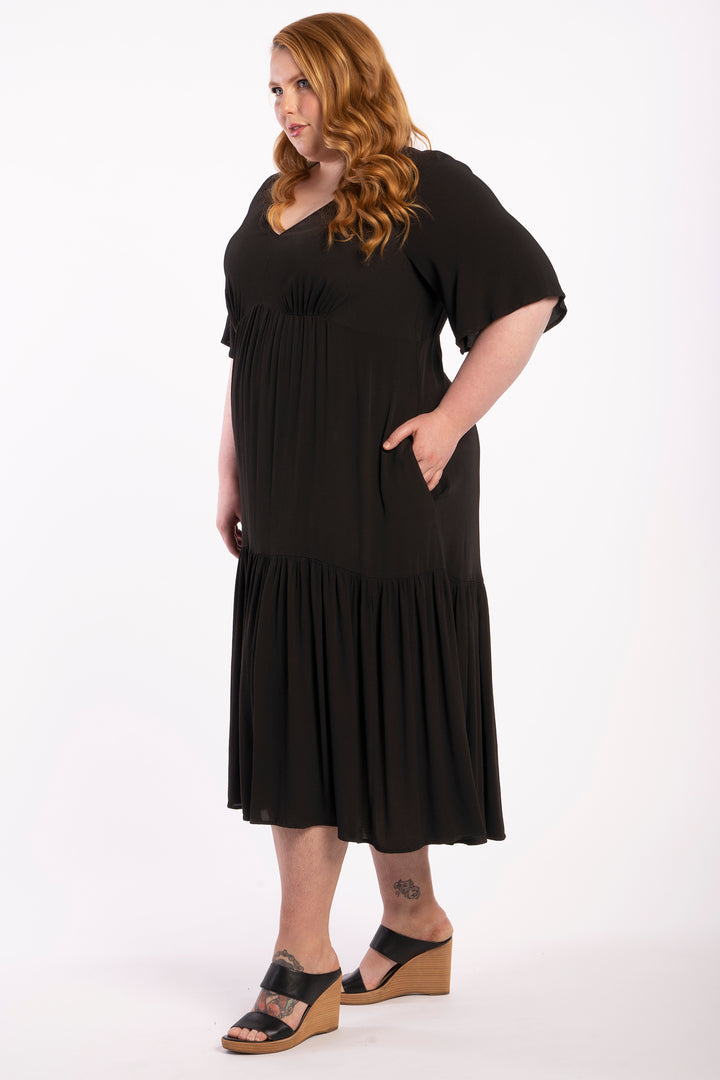 Babooshka Maxi Dress - Black