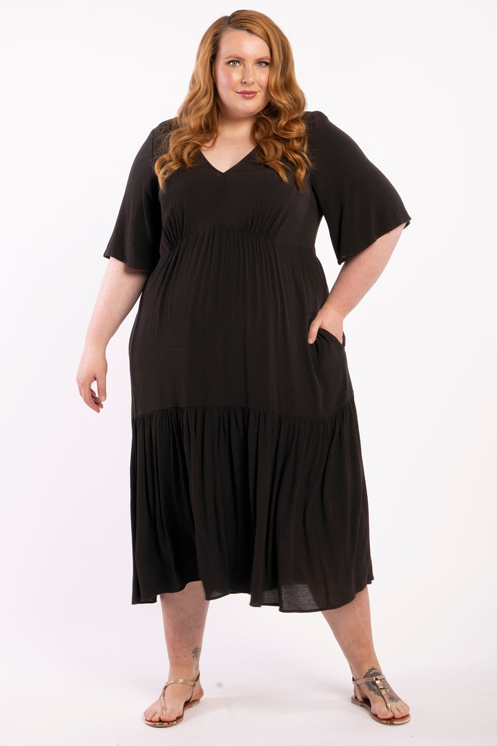 Babooshka Maxi Dress - Black