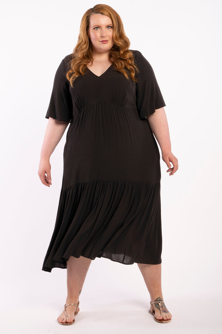 Babooshka Maxi Dress - Black