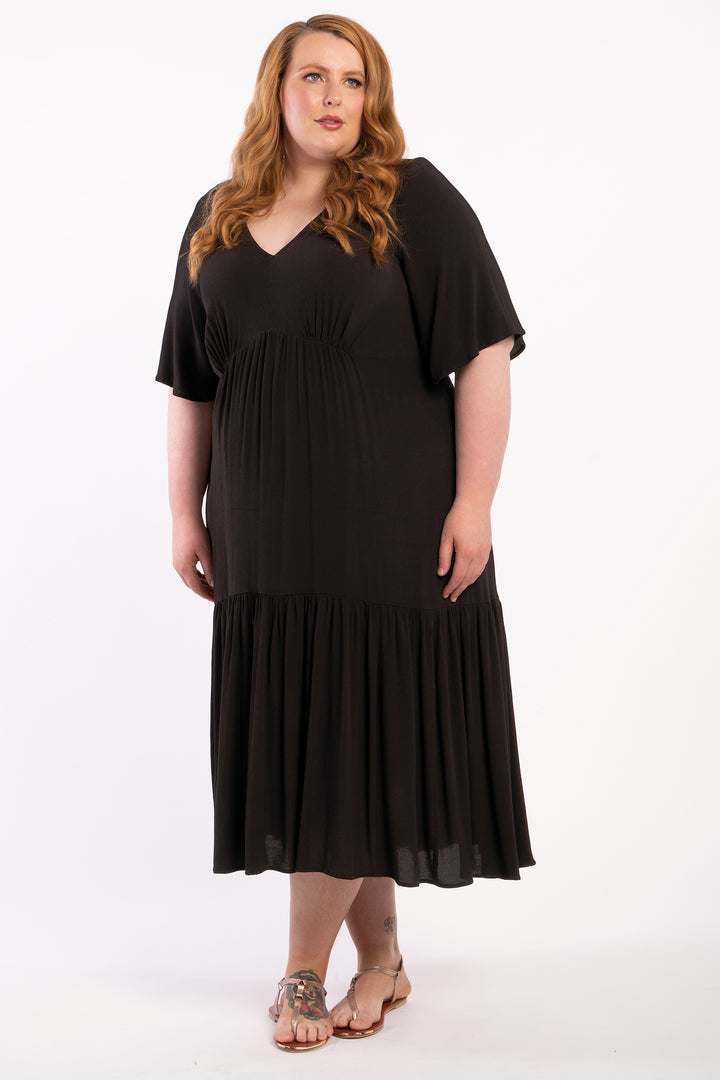 Babooshka Maxi Dress - Black