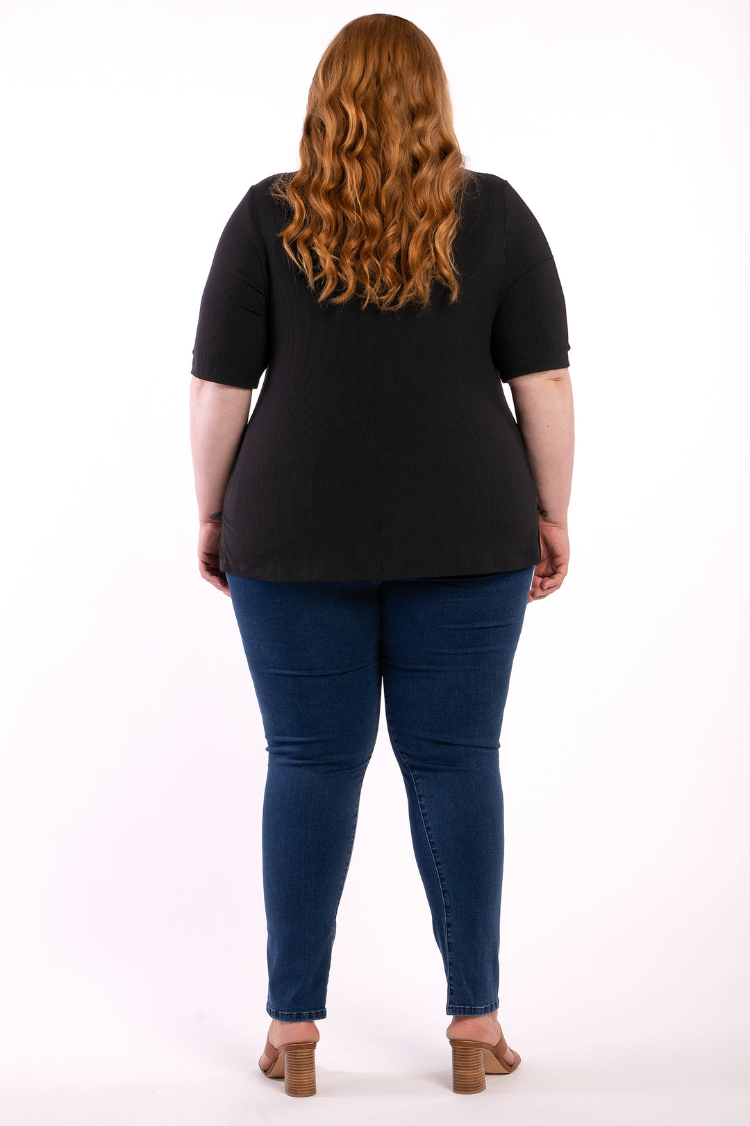 Good As Hell Rib Tee - Black