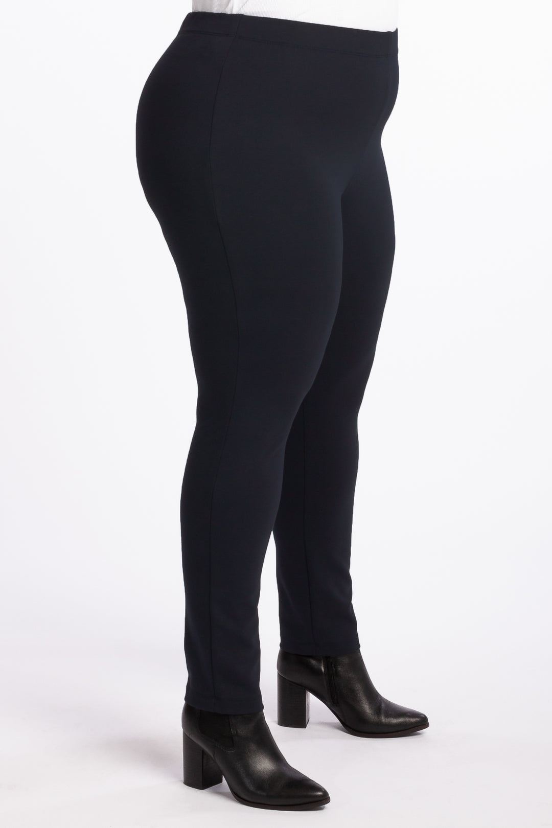 The Essential Ponte Legging - Navy -  STOCK AVAILABLE - XL (24/26)