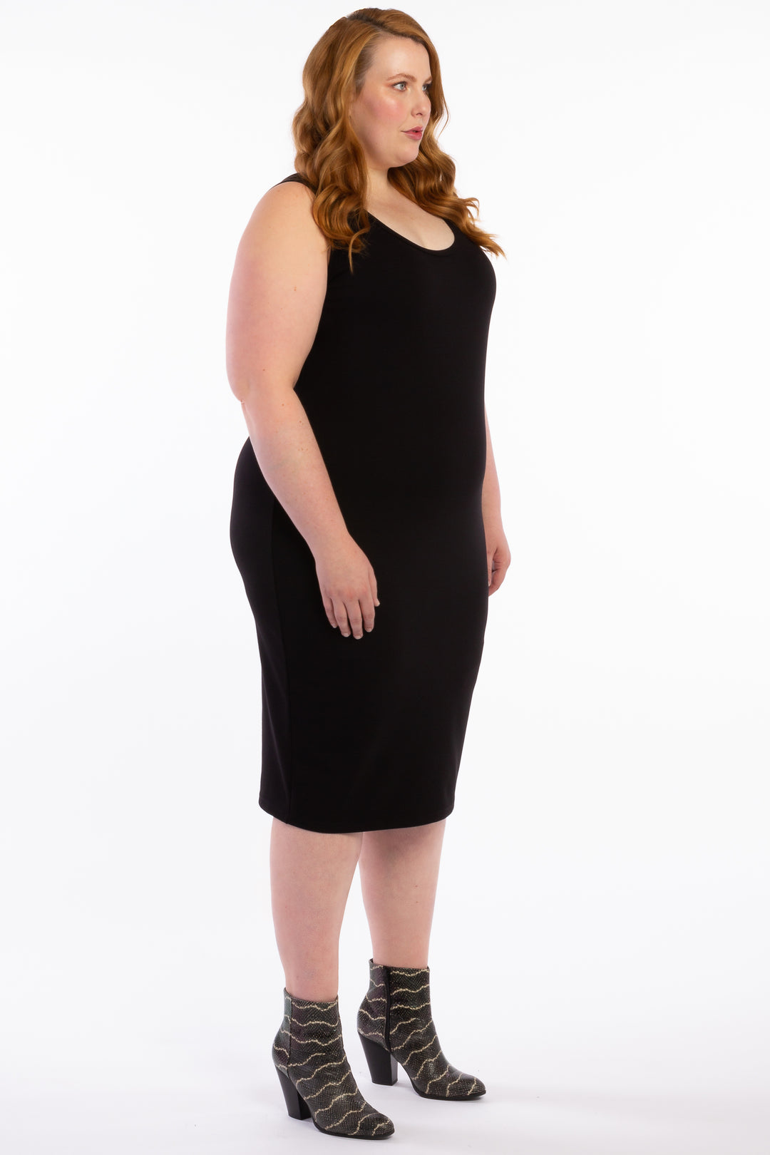 The Everyday Tank Dress - Black - LAST ONE - SIZE L (22/24)