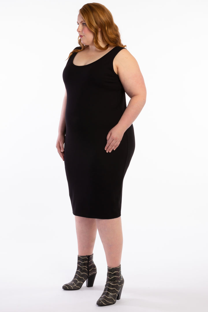 The Everyday Tank Dress - Black - LAST ONE - SIZE L (22/24)