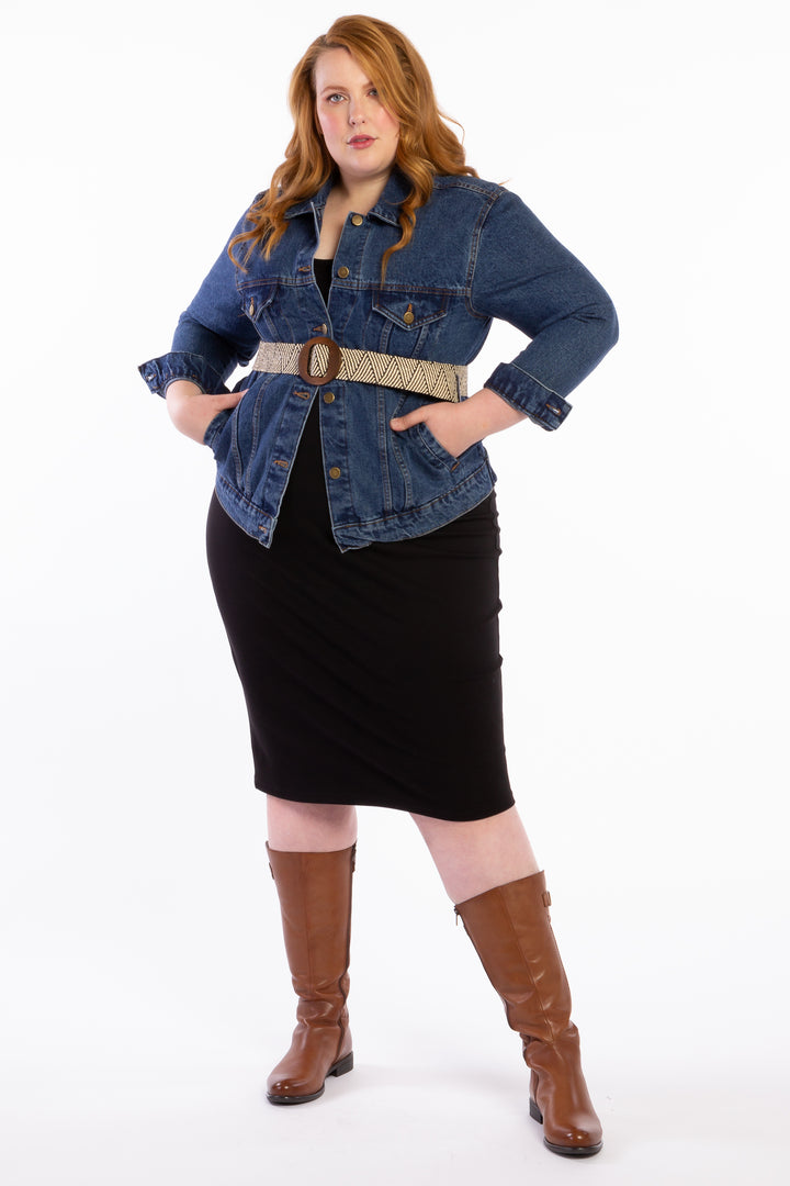 The Everyday Tank Dress - Black - LAST ONE - SIZE L (22/24)