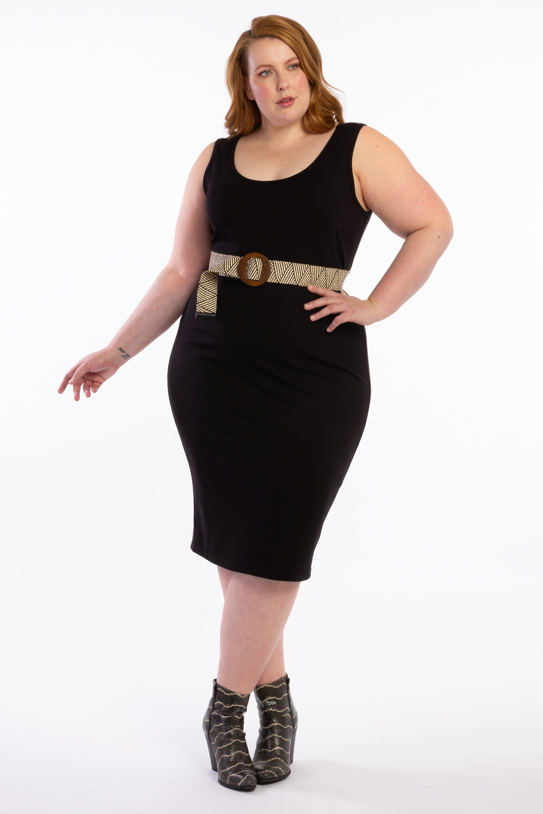 The Everyday Tank Dress - Black - LAST ONE - SIZE L (22/24)