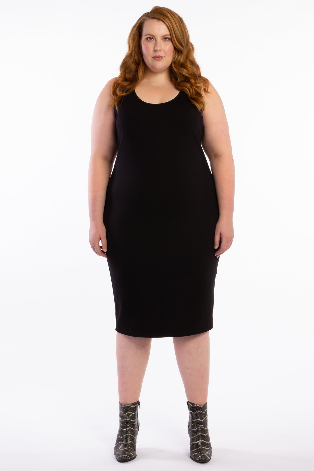 The Everyday Tank Dress - Black - LAST ONE - SIZE L (22/24) Harlow The Everyday Tank Dress - Black - LAST ONE - SIZE L (22/24) Harlow